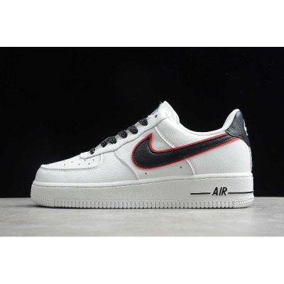 Nike Air Force 1 '07 Beyaz / Siyah / Kırmızı Kaykay Ayakkabı Türkiye - VGU1CXGL